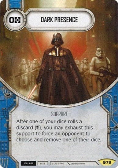 Image for Dark Presence (Spirit of Rebellion) (78) - Star Wars: Destiny