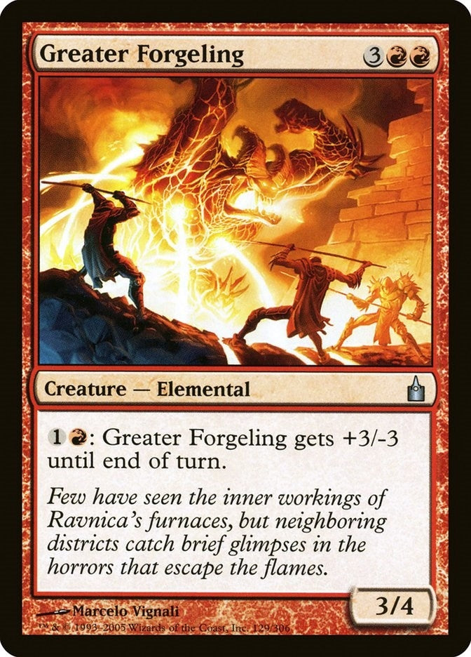 Image for Greater Forgeling (Ravnica: City of Guilds) (129) - Magic: The Gathering