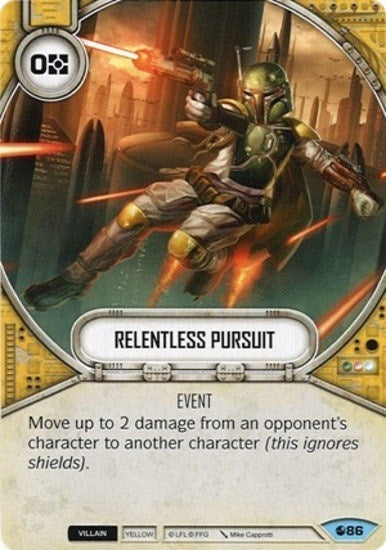 Image for Relentless Pursuit (Spirit of Rebellion) (86) - Star Wars: Destiny