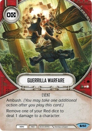 Image for Guerrilla Warfare (Spirit of Rebellion) (92) - Star Wars: Destiny