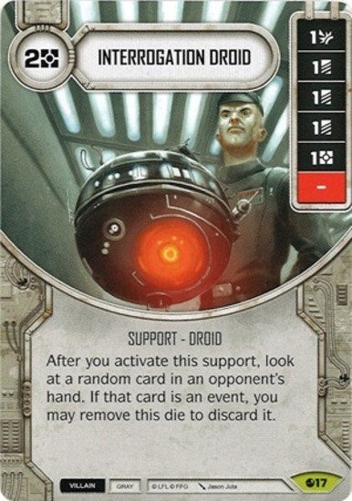 Image for Interrogation Droid (Spirit of Rebellion) (17) - Star Wars: Destiny