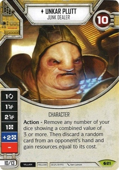 Image for Unkar Plutt - Junk Dealer (Spirit of Rebellion) (21) - Star Wars: Destiny