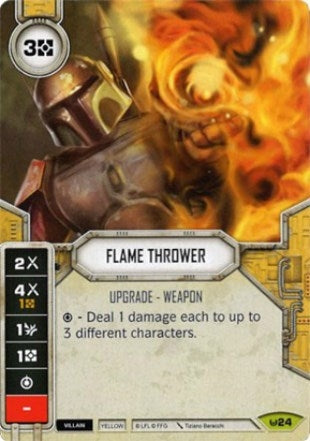 Image for Flame Thrower (Awakenings) (24) - Star Wars: Destiny