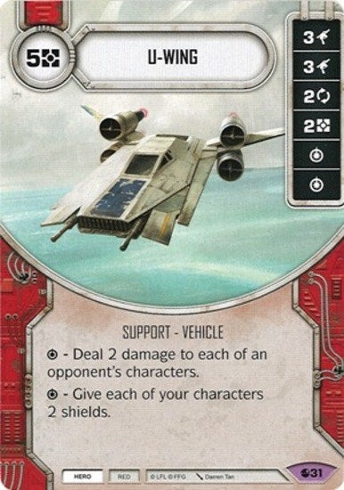 Image for U-Wing (Spirit of Rebellion) (31) - Star Wars: Destiny