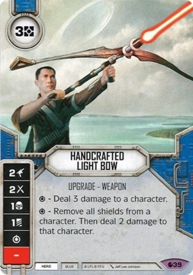 Image for Handcrafted Light Bow (Spirit of Rebellion) (39) - Star Wars: Destiny