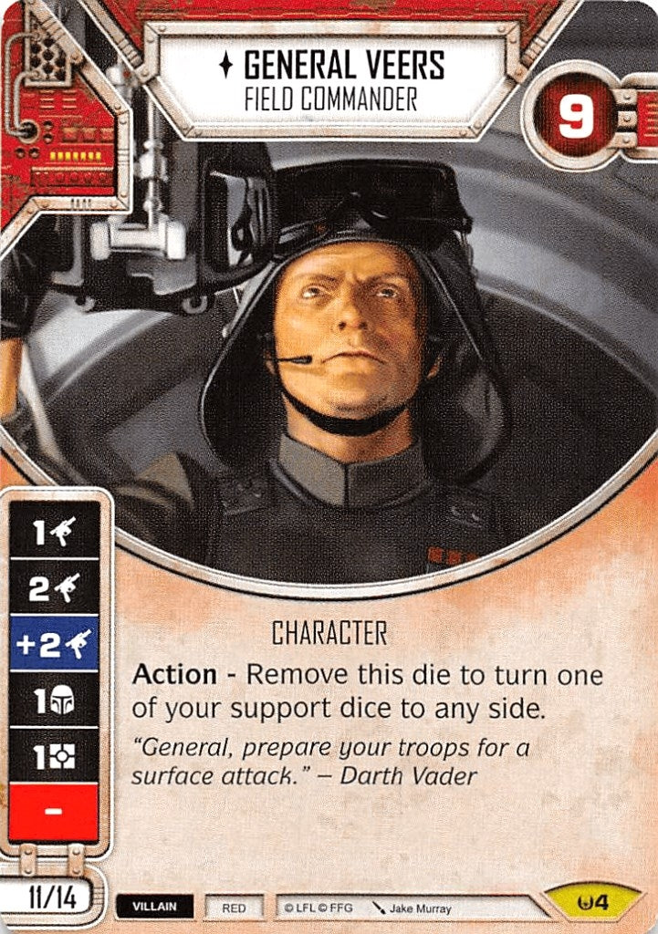 Image for General Veers - Field Commander (Awakenings) (4) - Star Wars: Destiny
