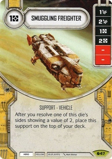 Image for Smuggling Freighter (Spirit of Rebellion) (47) - Star Wars: Destiny