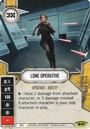 Image for Lone Operative (Spirit of Rebellion) (49) - Star Wars: Destiny