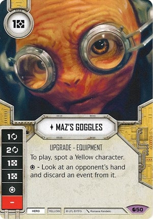 Image for Maz's Goggles (Spirit of Rebellion) (50) - Star Wars: Destiny