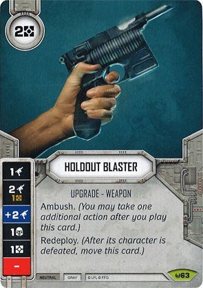 Image for Holdout Blaster (Awakenings) (63) - Star Wars: Destiny