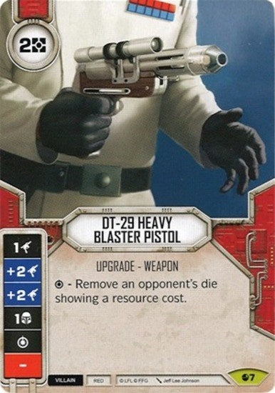 Image for DT-29 Heavy Blaster Pistol (Spirit of Rebellion) (7) - Star Wars: Destiny