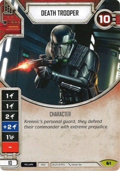 Image for Death Trooper (Card Only) (Spirit of Rebellion) (1) - Star Wars: Destiny