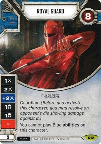 Image for Royal Guard (Card Only) (Spirit of Rebellion) (12) - Star Wars: Destiny