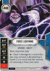 Image for Force Lightning (Card Only) (Spirit of Rebellion) (14) - Star Wars: Destiny