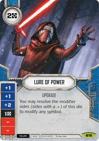 Image for Lure of Power (Card Only) (Spirit of Rebellion) (16) - Star Wars: Destiny