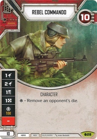 Image for Rebel Commando (Card Only) (Spirit of Rebellion) (28) - Star Wars: Destiny