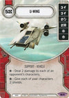 Image for U-Wing (Card Only) (Spirit of Rebellion) (31) - Star Wars: Destiny