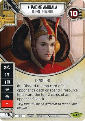 Image for Padme Amidala - Queen of Naboo (Card Only) (Awakenings) (48) - Star Wars: Destiny