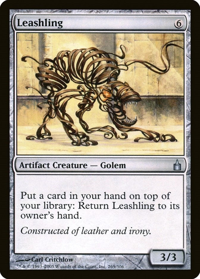 Image for Leashling (Ravnica: City of Guilds) (265) - Magic: The Gathering