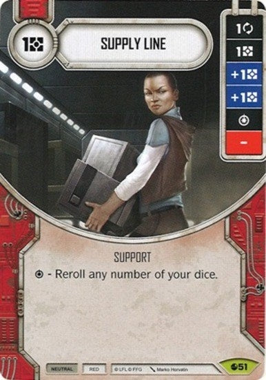 Image for Supply Line (Card Only) (Spirit of Rebellion) (51) - Star Wars: Destiny