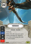 Image for Vibroknife (Card Only) (Spirit of Rebellion) (57) - Star Wars: Destiny