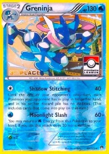Image for Greninja - 40/122 (Pokemon League) [3rd Place] (League & Championship Cards) (040/122) - Pokemon