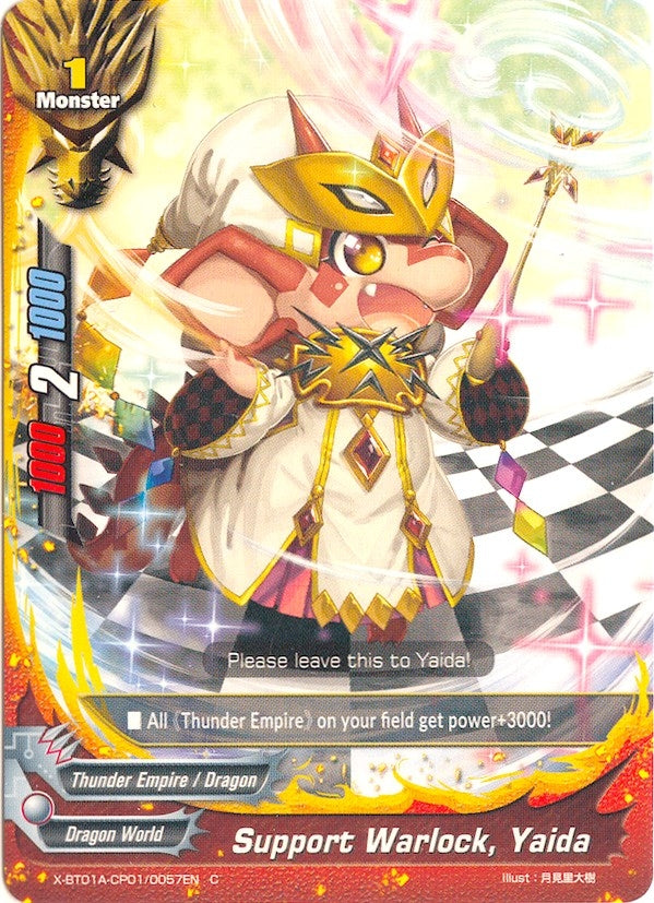 Image for Support Warlock, Yaida (Crossing Generations) (X-BT01A-CP01/0057EN) - Future Card BuddyFight