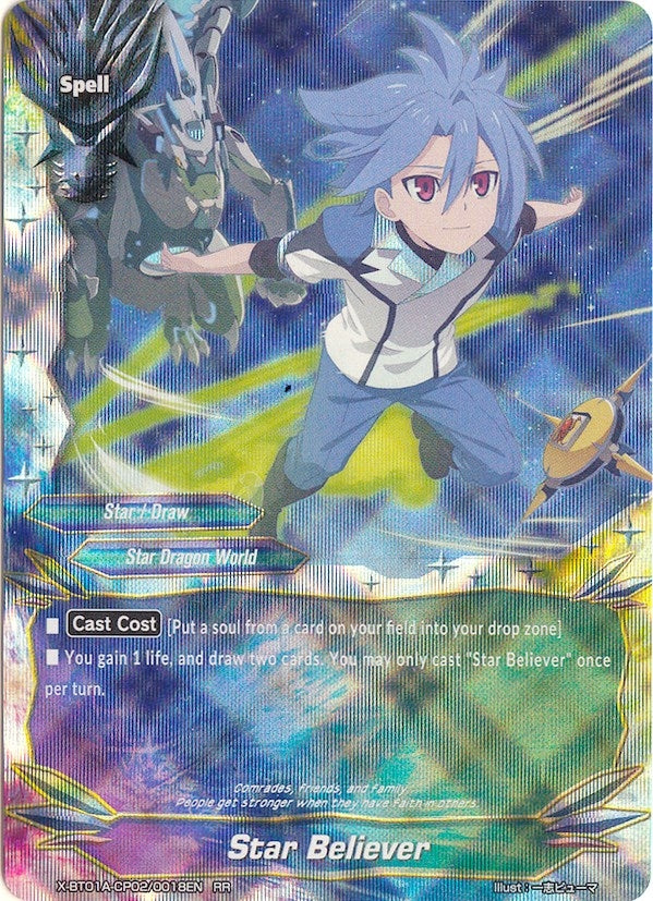 Image for Star Believer (Crossing Generations) (X-BT01A-CP02/0018EN) - Future Card BuddyFight