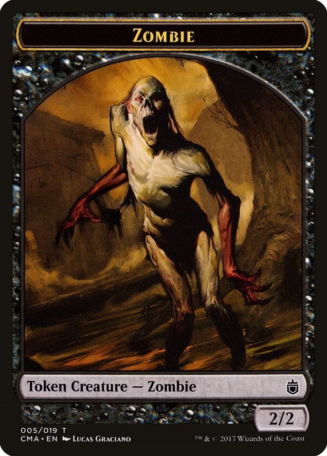 Image for Zombie Token (005) (Commander Anthology) (5) - Magic: The Gathering