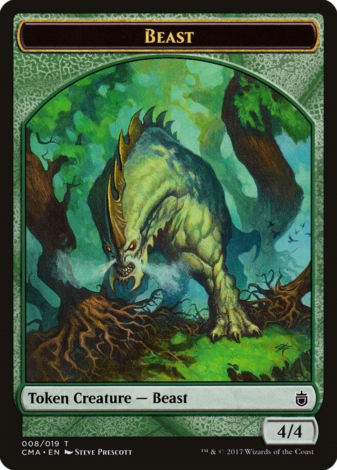Image for Beast Token (008) (Commander Anthology) (8) - Magic: The Gathering