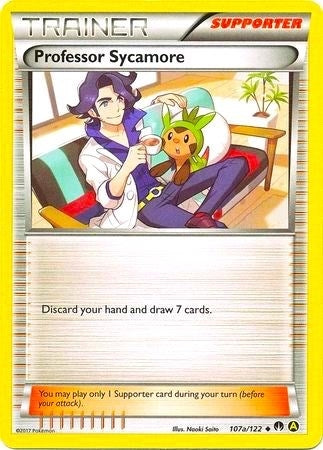 Image for Professor Sycamore - 107a/122 (Non-Holo) (Alternate Art Promos) (107a/122) - Pokemon