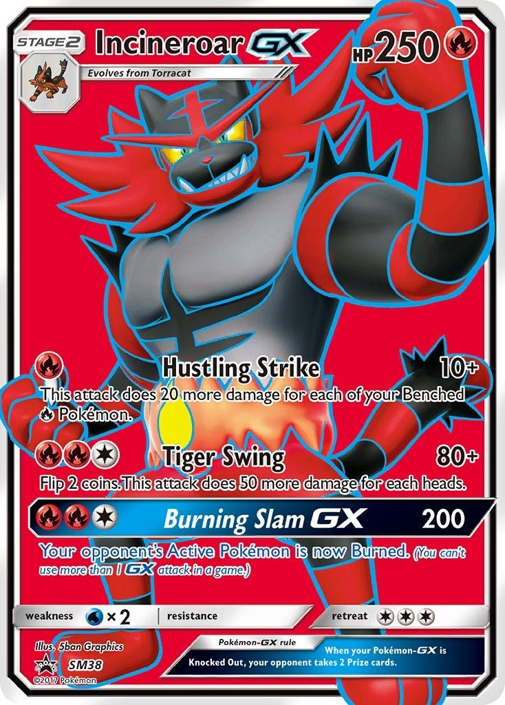 Image for Incineroar GX - SM38 (SM Promos) (SM38) - Pokemon