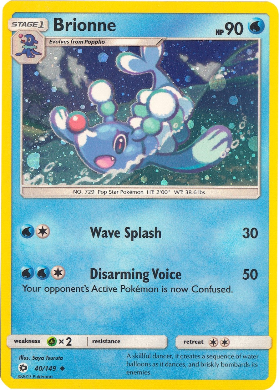 Image for Brionne - 40/149 (Cosmos Holo) (Miscellaneous Cards & Products) (040/149) - Pokemon
