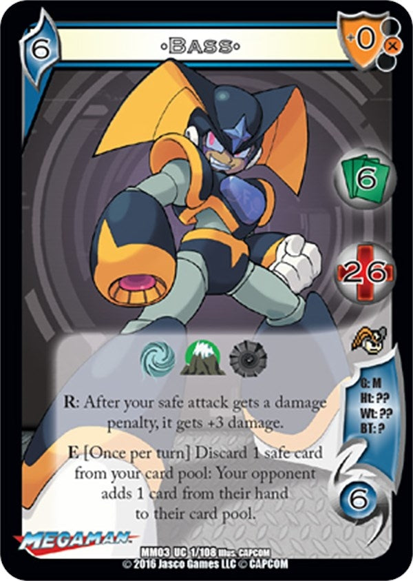Image for Bass (Mega Man: Battle for Power) (1) - UniVersus