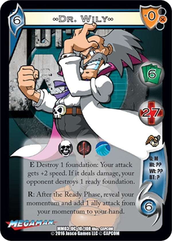 Image for Dr. Wily (Mega Man: Battle for Power) (10) - UniVersus