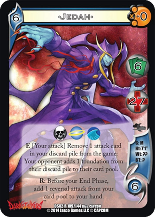 Image for Jedah (Darkstalkers: Warriors of the Night) (109) - UniVersus