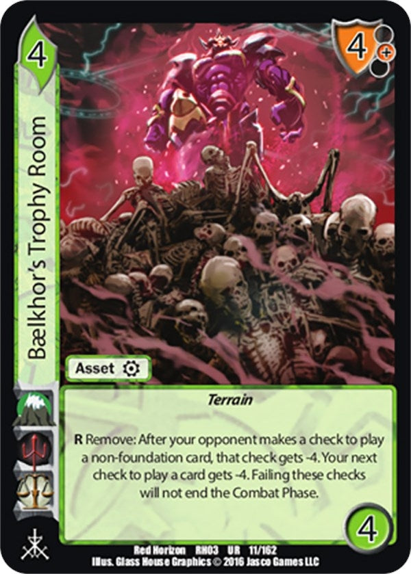 Image for Baelkhor's Trophy Room (Red Horizon: Blood Omen) (11) - UniVersus