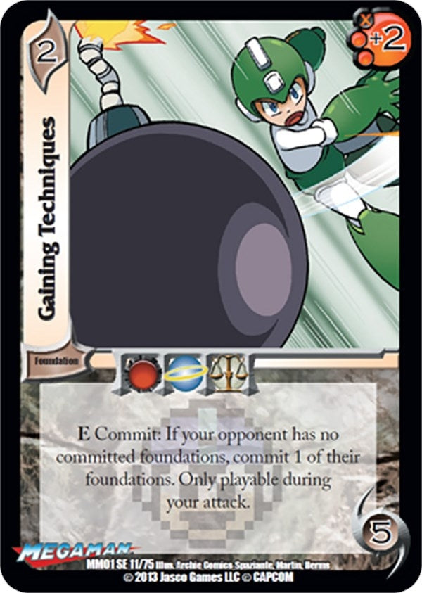Image for Gaining Techniques (Mega Man: Collector's Tins) (11) - UniVersus