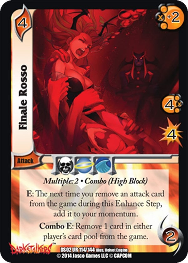 Image for Finale Rosso (Darkstalkers: Warriors of the Night) (114) - UniVersus