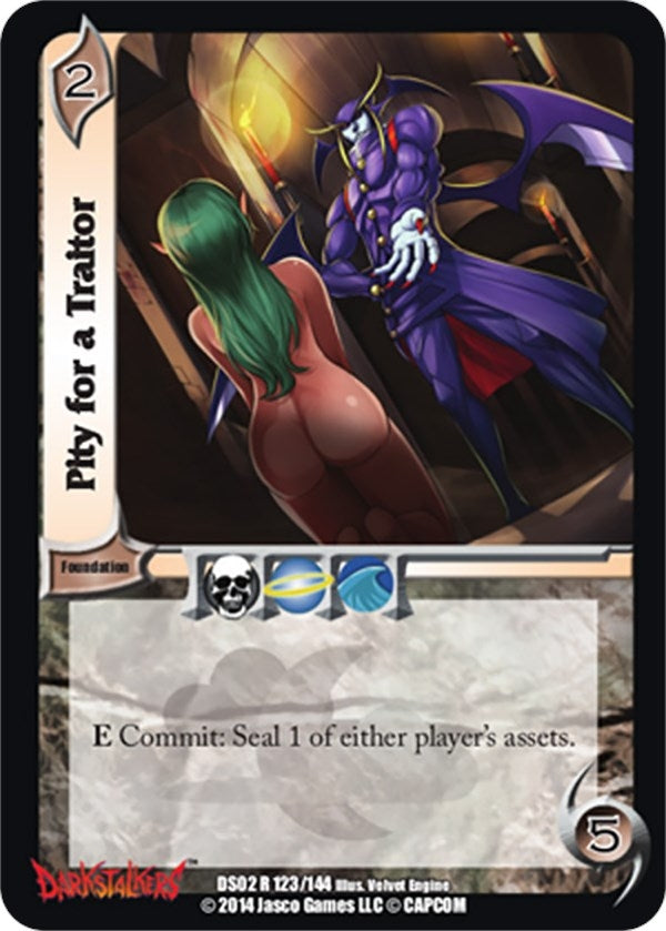 Image for Pity for a Traitor (Darkstalkers: Warriors of the Night) (123) - UniVersus