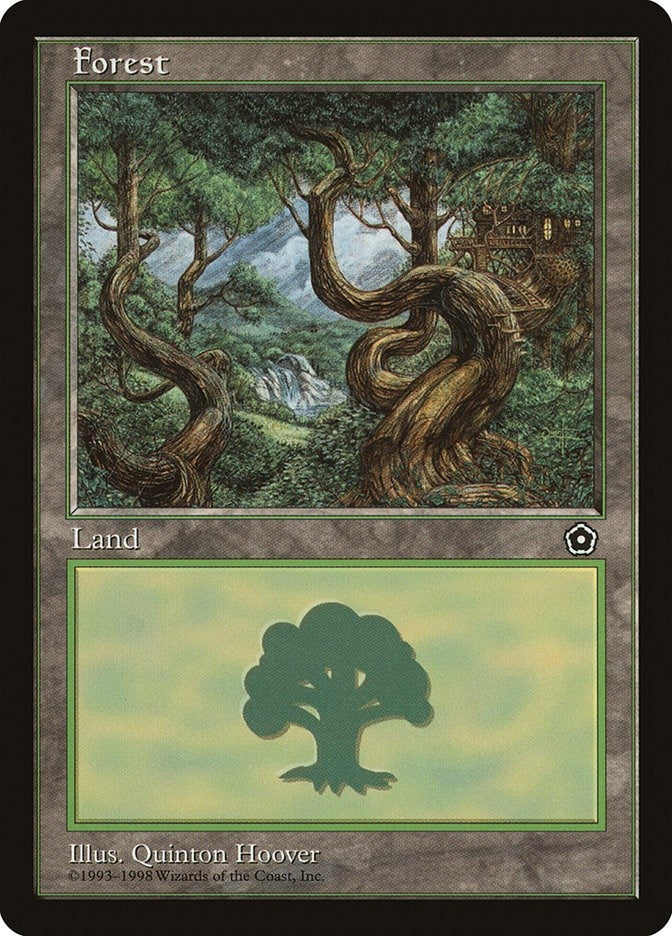 Image for Forest (151) (Portal Second Age) (151) - Magic: The Gathering