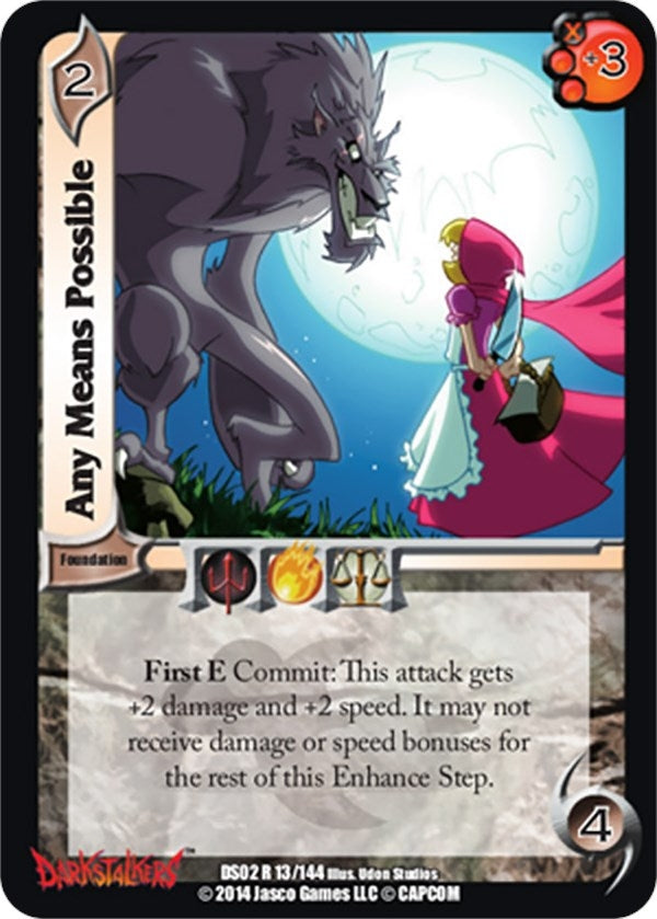 Image for Any Means Possible (Darkstalkers: Warriors of the Night) (13) - UniVersus