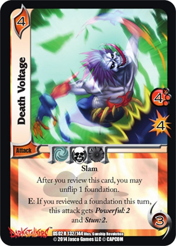 Image for Death Voltage (Darkstalkers: Warriors of the Night) (132) - UniVersus