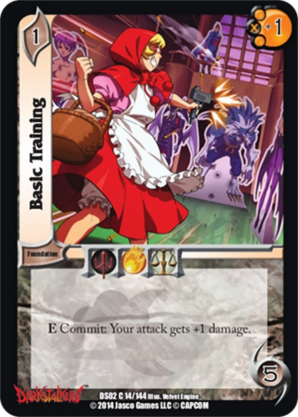 Image for Basic Training (Darkstalkers: Warriors of the Night) (14) - UniVersus