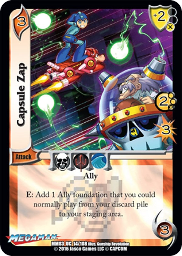Image for Capsule Zap (Mega Man: Battle for Power) (14) - UniVersus
