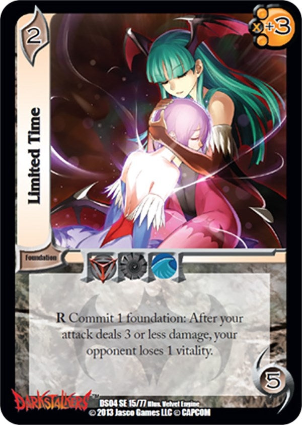 Image for Limited Time (Darkstalkers: Collector's Tins) (15) - UniVersus
