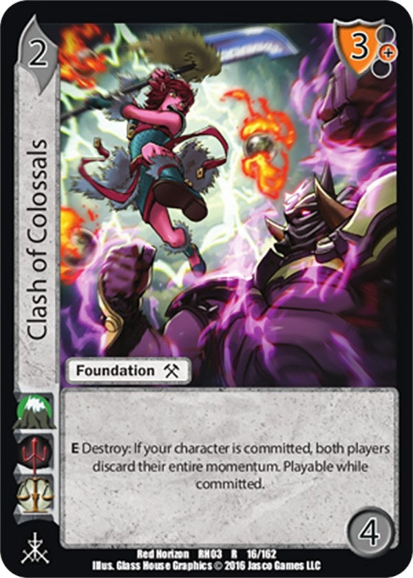 Image for Clash of Colossals (Red Horizon: Blood Omen) (16) - UniVersus