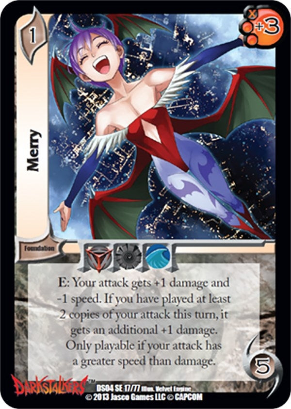 Image for Merry (Darkstalkers: Collector's Tins) (17) - UniVersus