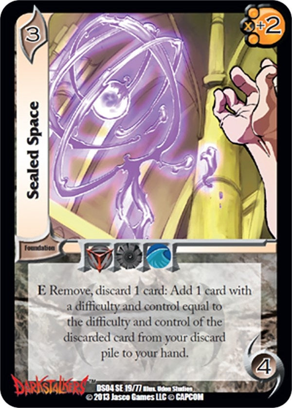 Image for Sealed Space (Darkstalkers: Collector's Tins) (19) - UniVersus