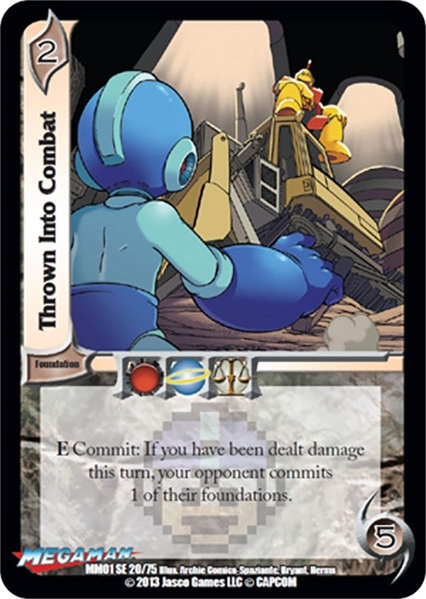 Image for Thrown Into Combat (Mega Man: Collector's Tins) (20) - UniVersus